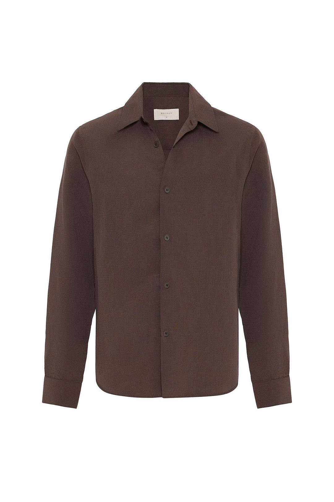ANT Antioch Coffee Relax Fit Modal Fabric Men's Shirt - Blacksburg