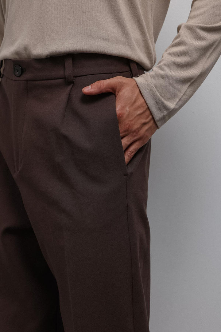 ANT Antioch Coffee Relax Fit Chino Pants for Men - El Ejido