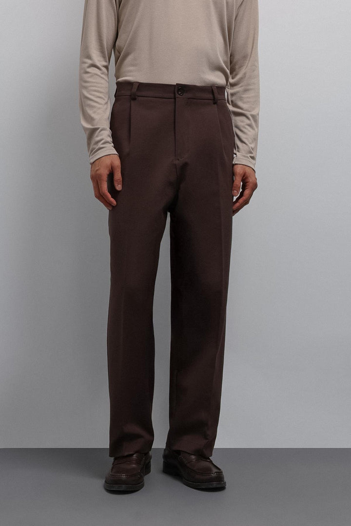ANT Antioch Coffee Relax Fit Chino Pants for Men - El Ejido