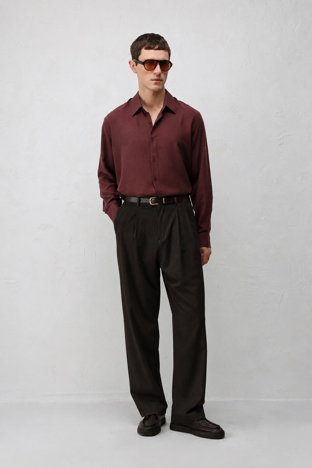 ANT Antioch Kahve Relaxed Fit Erkek Pantolon - Melun