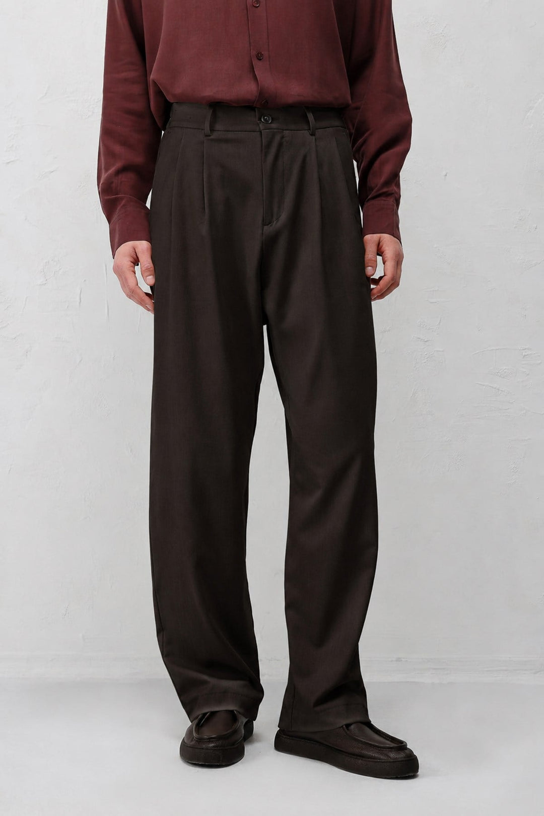 ANT Antioch Kahve Relaxed Fit Erkek Pantolon - Melun