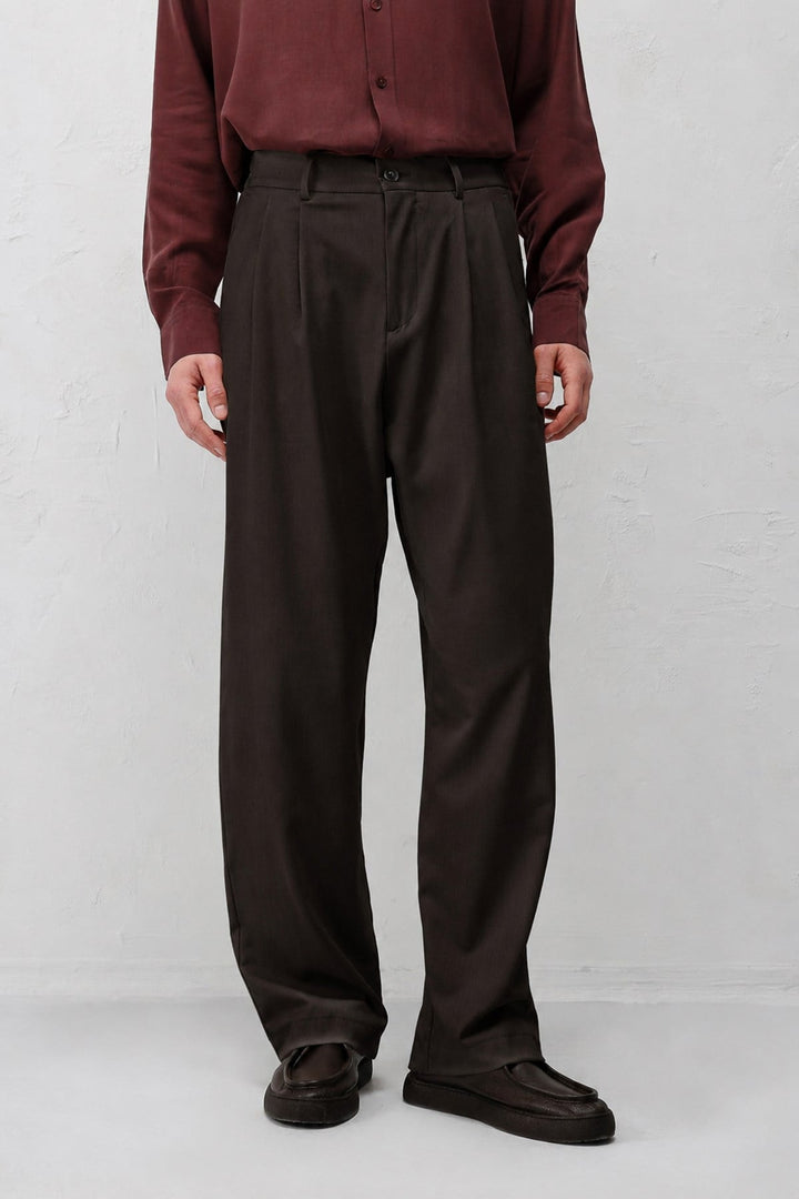 ANT Antioch Kahve Relaxed Fit Erkek Pantolon - Melun