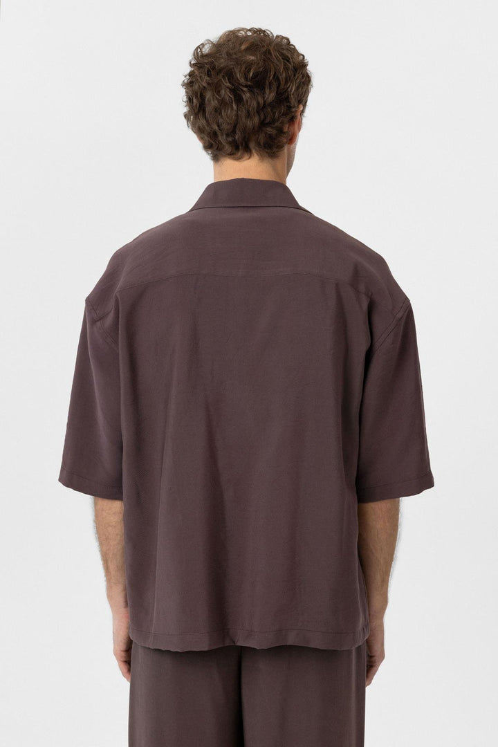 ANT Antioch Coffee Relaxed Short Sleeve Men's Shirt - Willenhall