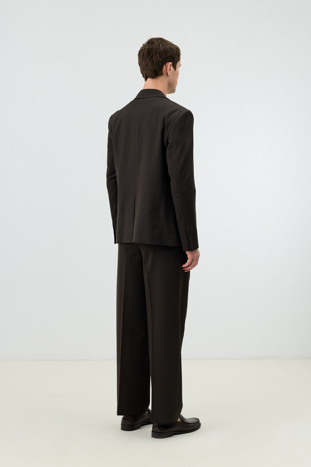ANT Antioch Kahve Relaxed Kruvaze Erkek Blazer Ceket - Vilnius