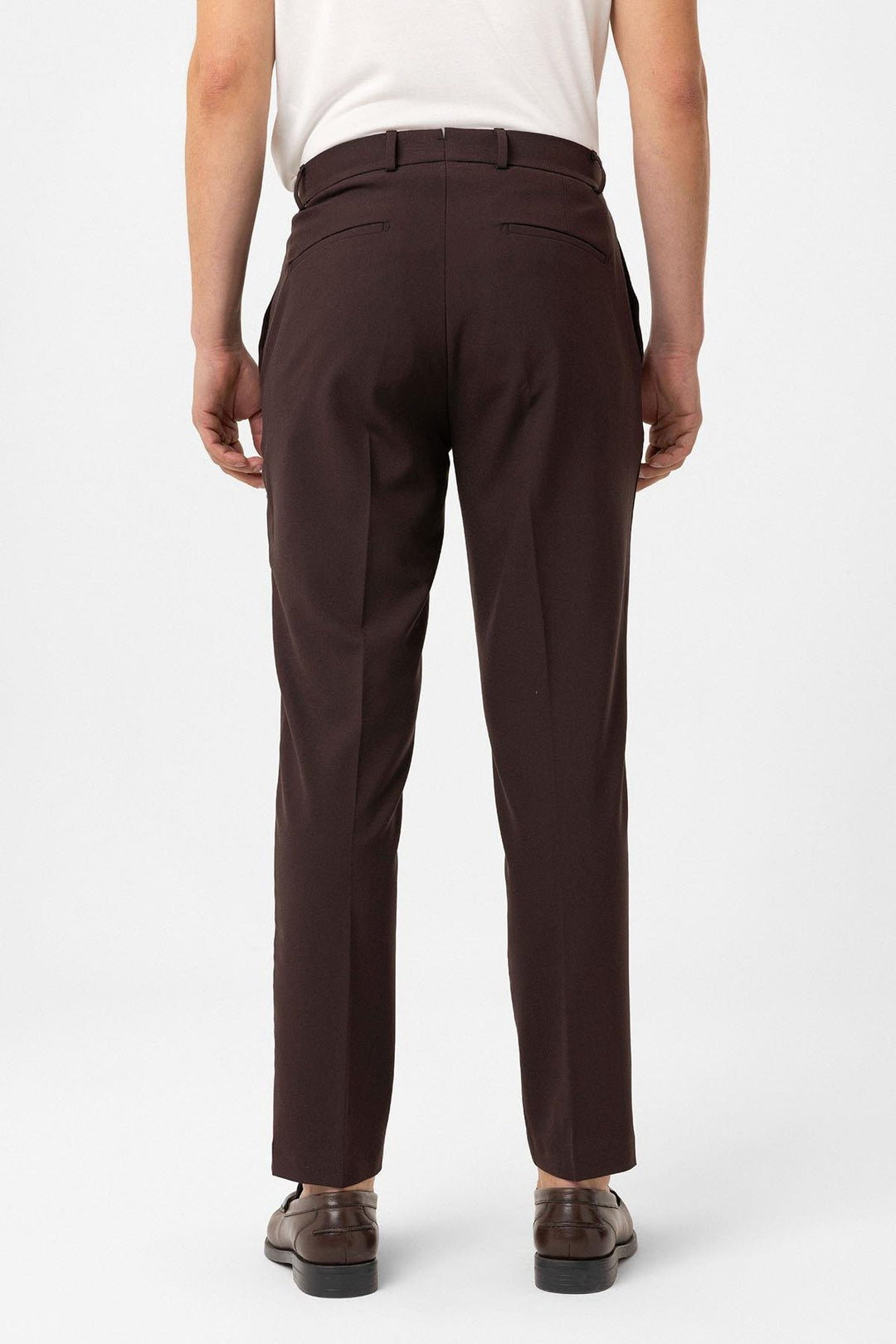 ANT Antioch Kahve Slim Fit Comfort Erkek Pantolon - Crystal Lake