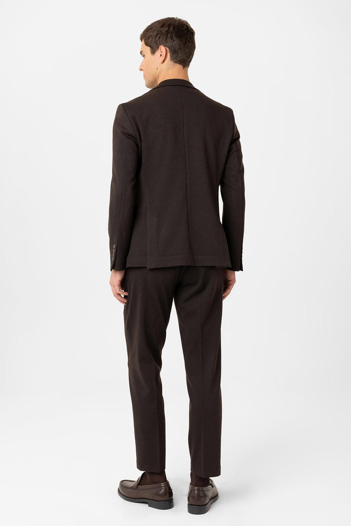 ANT Antioch Coffee Slim Fit Comfort Men's Suit - Sierra Vista
