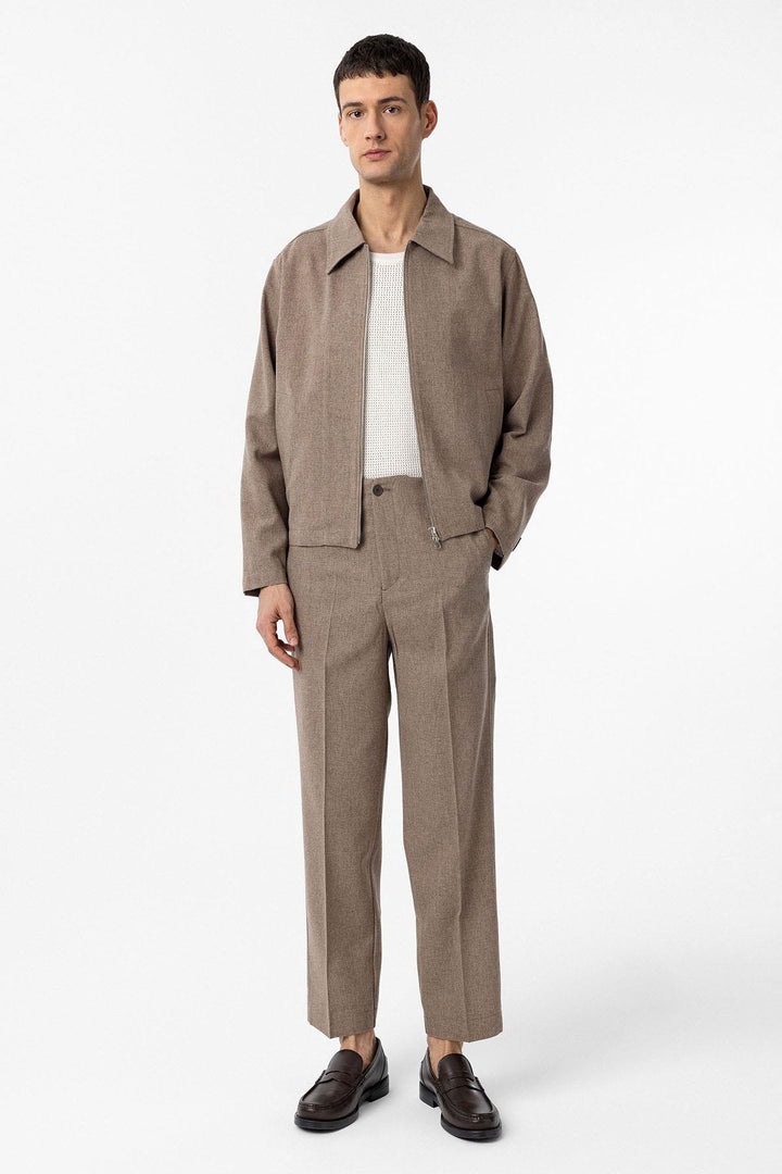 ANT Antioch Kahve Straight Fit Erkek Pantolon - Westfield