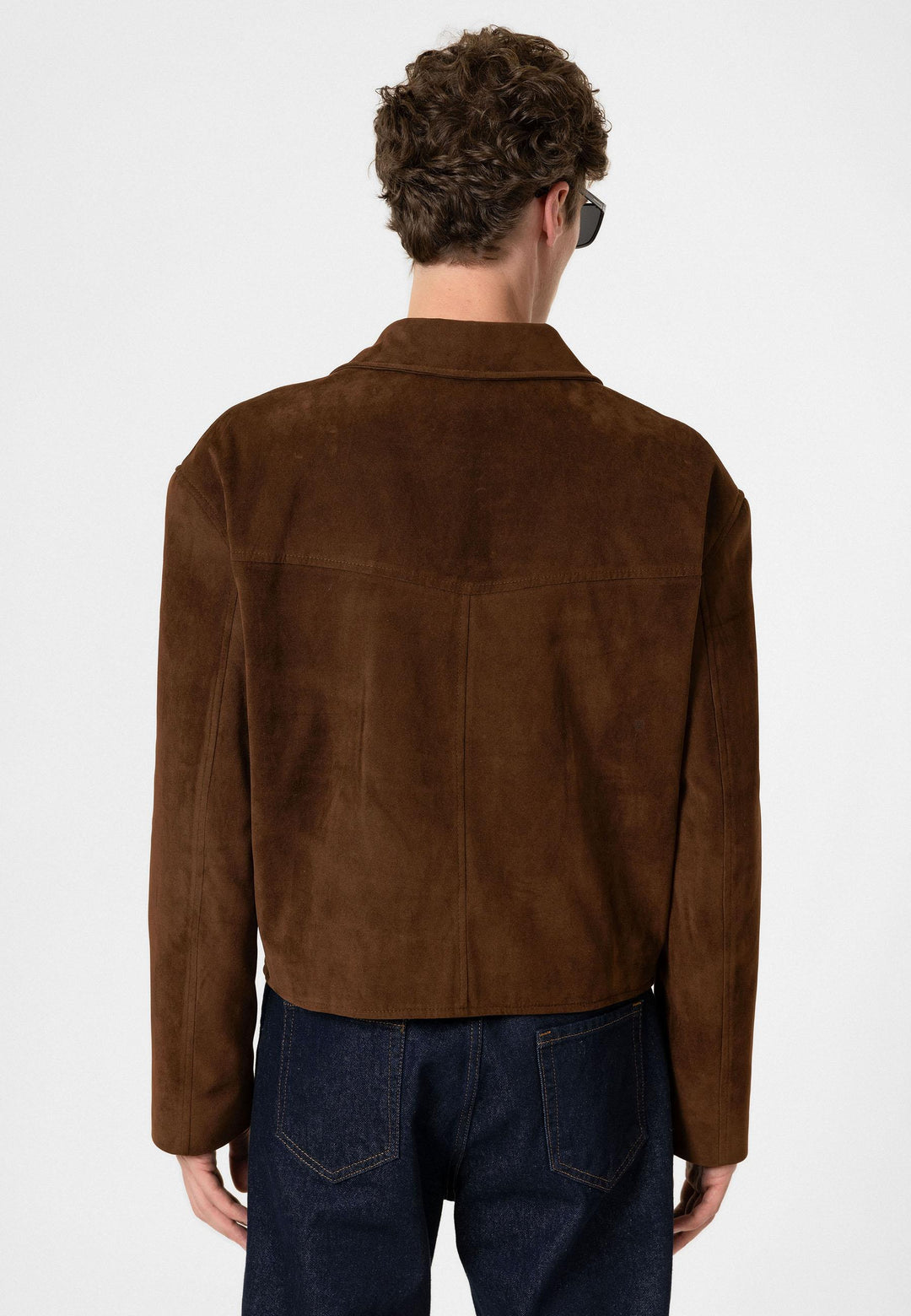 ANT Antioch Coffee Faux Suede Men's Jacket - Kettering