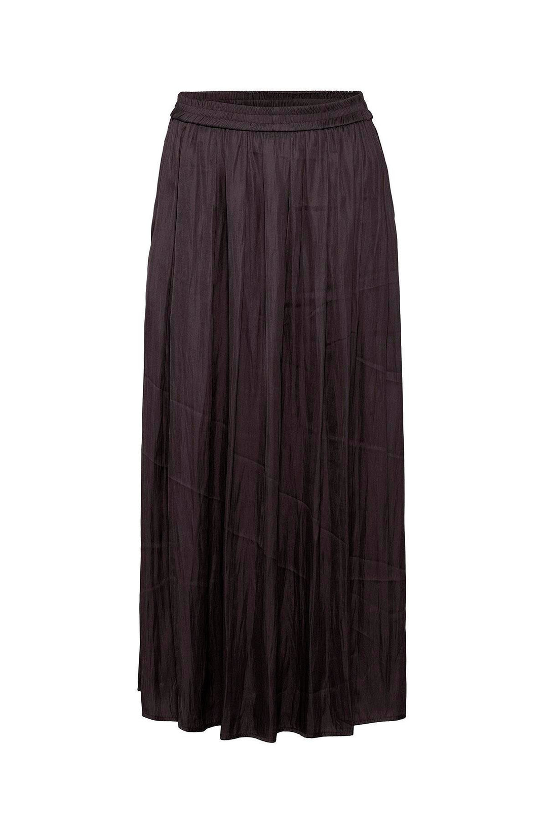 ANT Antioch Coffee Long Pour Pleated Women's Skirt - Pocatello