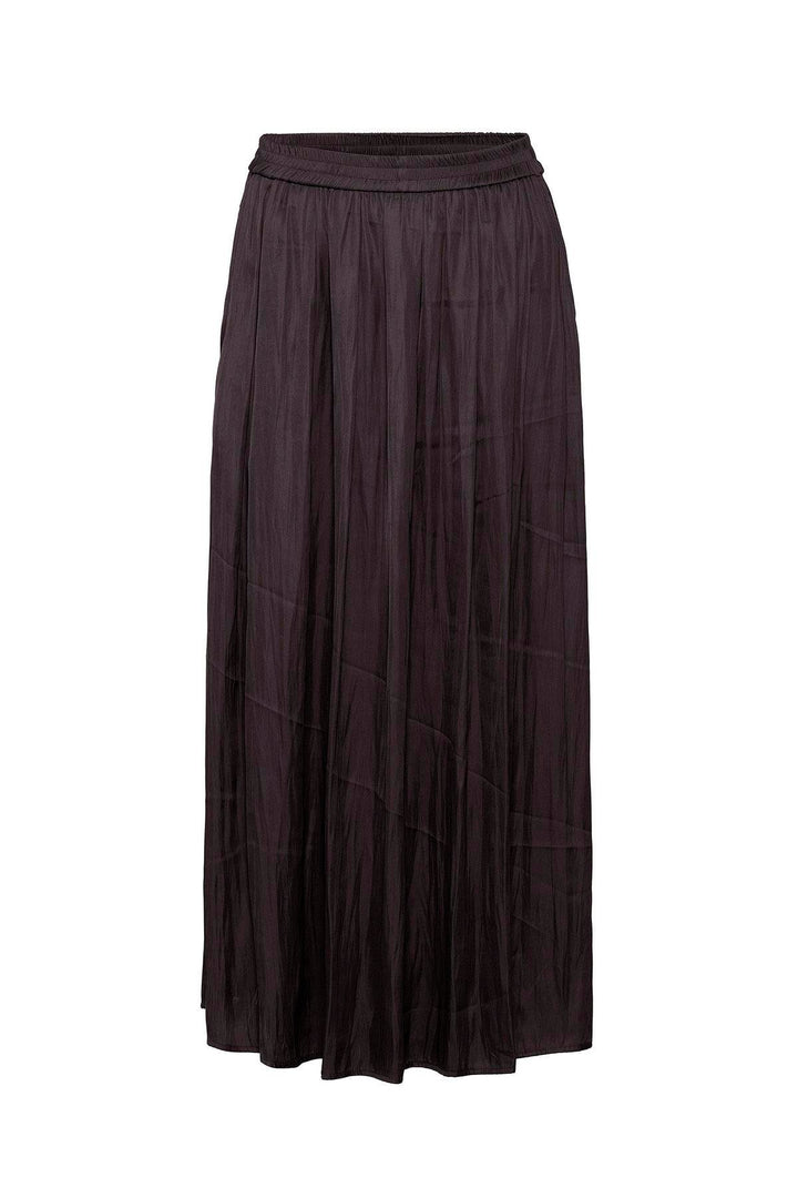 ANT Antioch Coffee Long Pour Pleated Women's Skirt - Pocatello