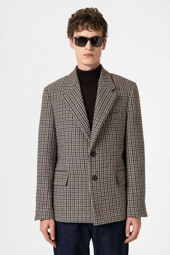 ANT Antioch Coffee Vintage Men's Blazer Jacket - Quincy