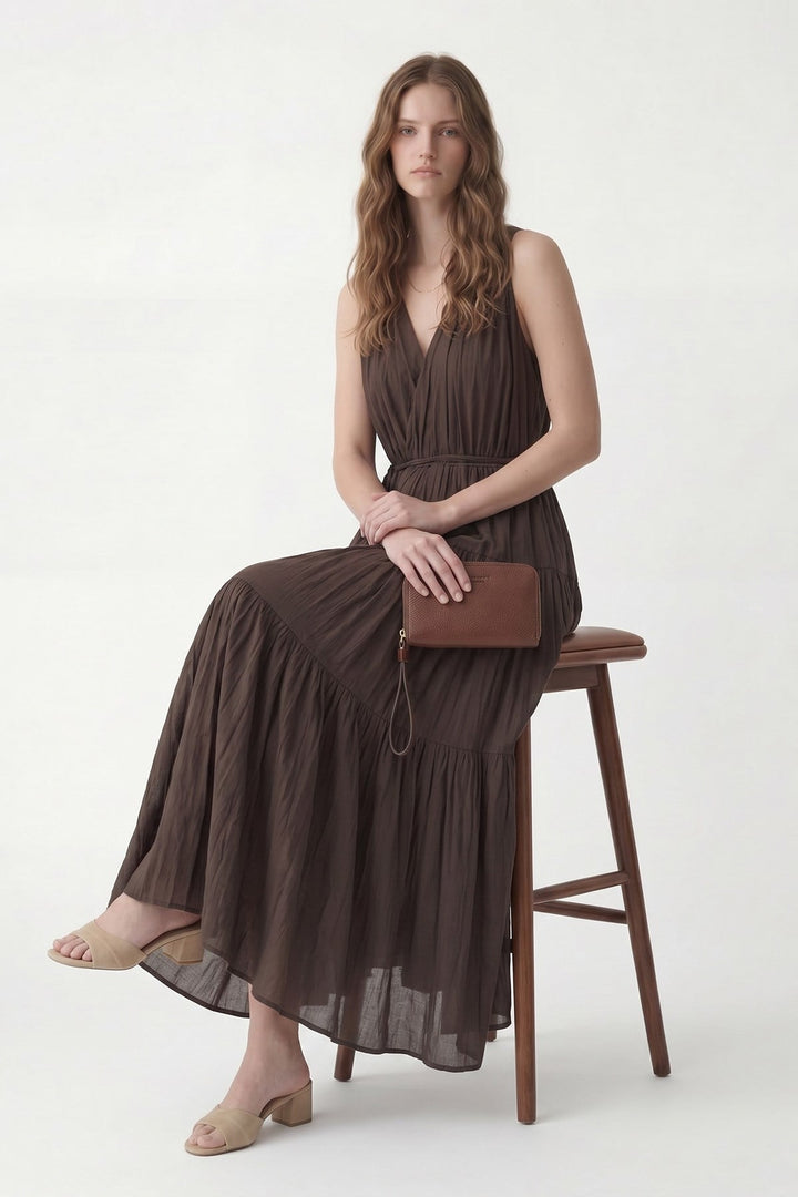 ANT Vual Cotton Women's Midi Dress - Río Grande