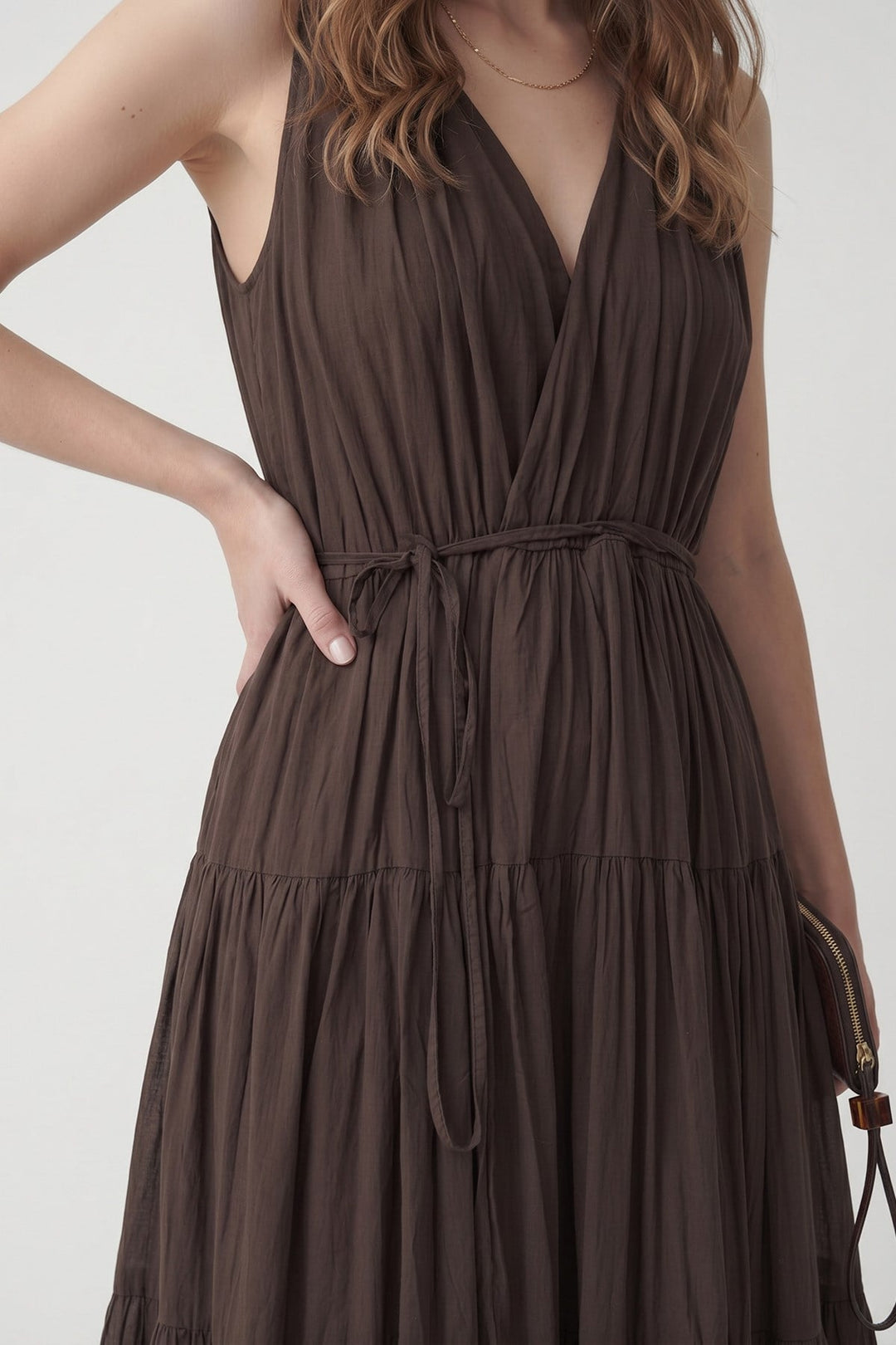 ANT Vual Cotton Women's Midi Dress - Río Grande