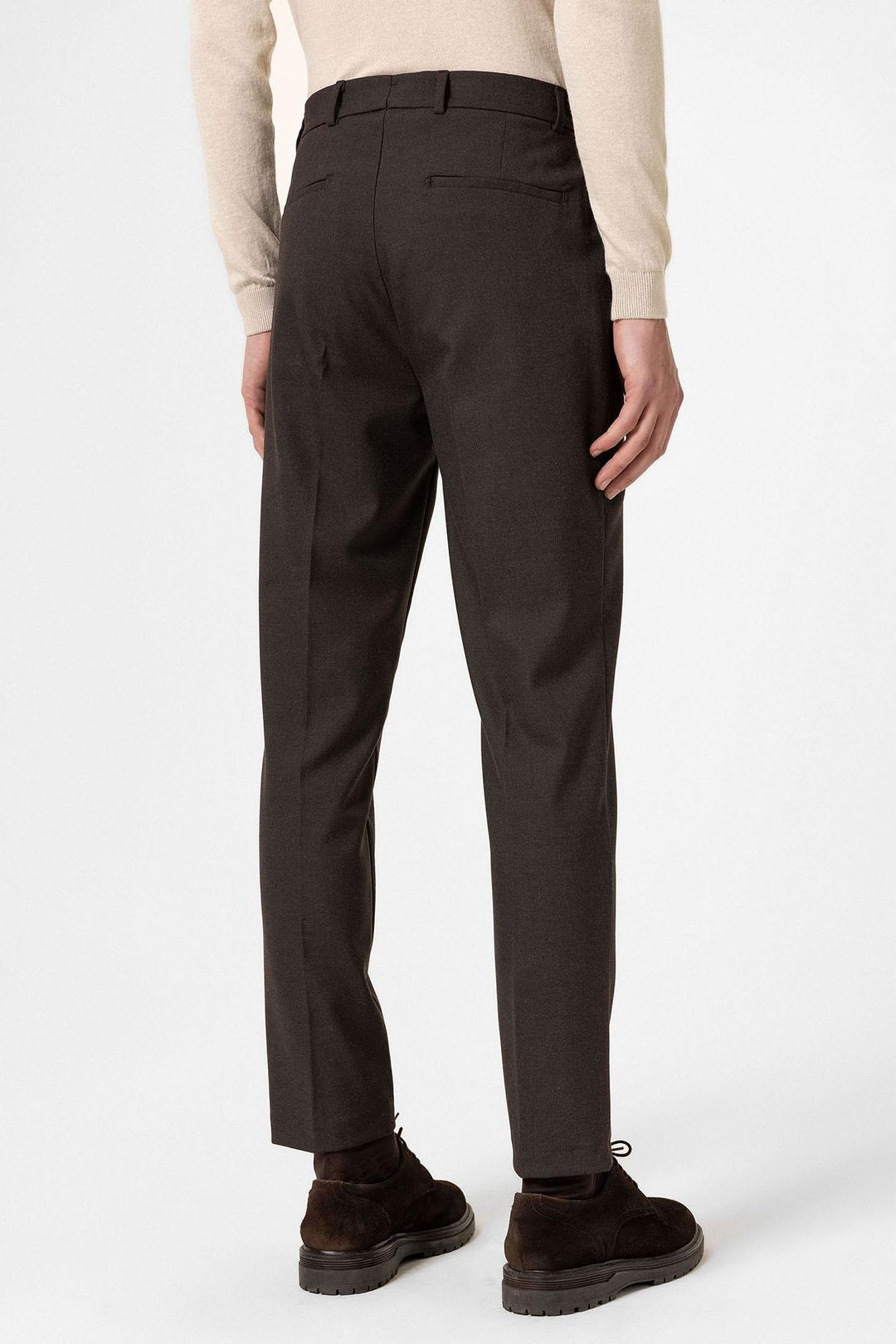 ANT Antioch Coffee High Waist Classic Men's Pants - Huehuetoca