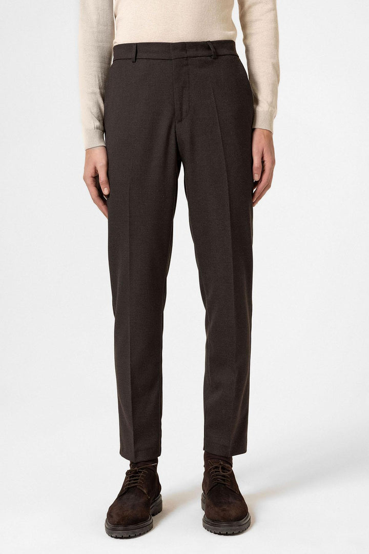 ANT Antioch Coffee High Waist Classic Men's Pants - Huehuetoca