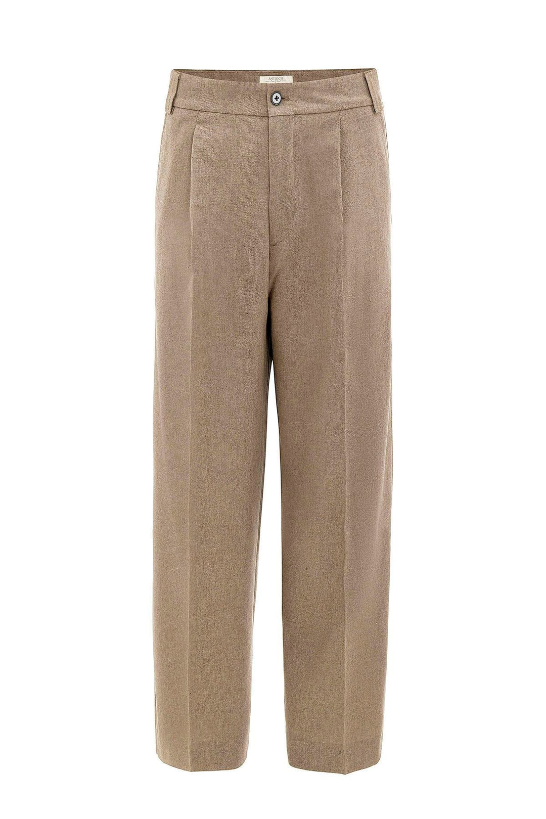 ANT Antioch Coffee High Waist Pleated Relax Fit Men's Pants - Villajoyosa