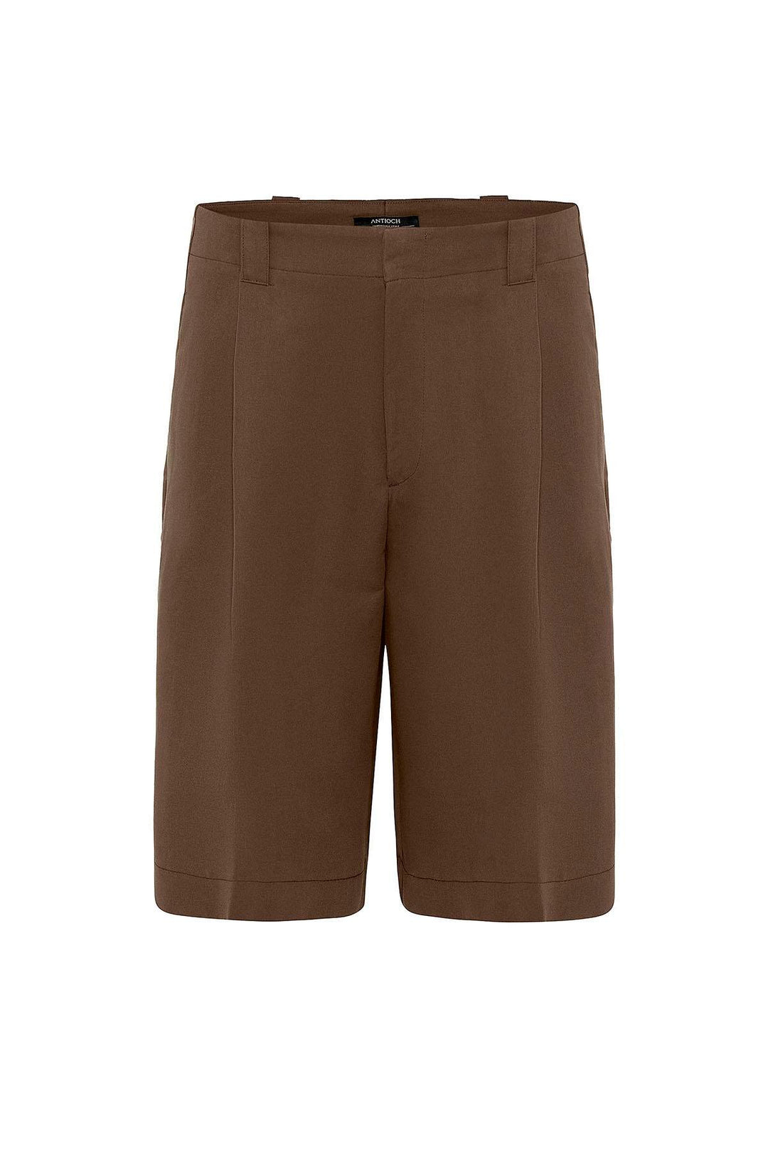 ANT Antioch Coffee High Waist Pleated Relaxed Bermuda Men's Shorts - Southfield