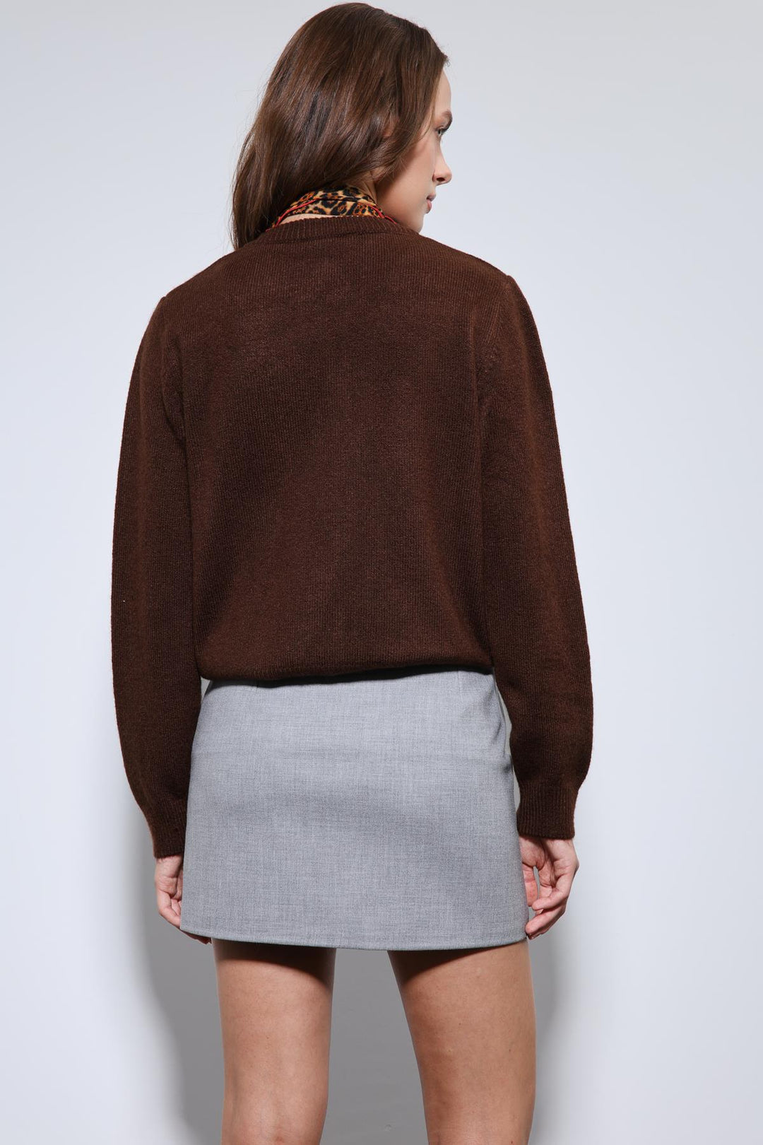 ANT Antioch Kahve Yumuşak Dokulu Hırka - Bergisch Gladbach