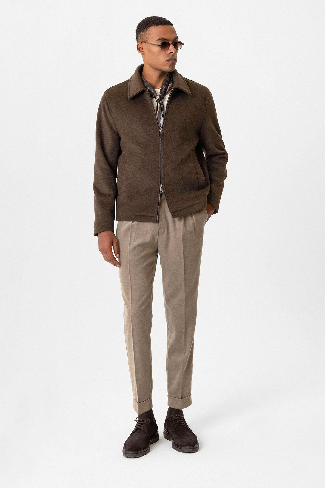 ANT Antioch Coffee Wool Blend Seasonal Men's Coat - St. Louis Park