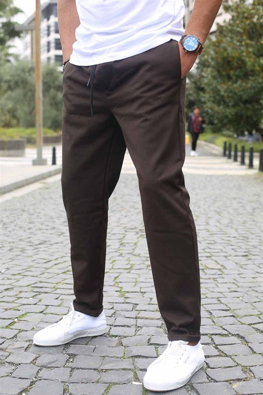 MDX Brown Basic Jogger Pants 5486 - Melle