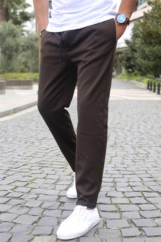 MDX Brown Basic Jogger Pants 5486 - Melle