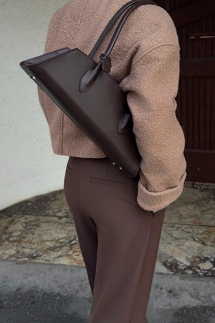 EYY Women Brown Nersia Leather Bag - Zwolle