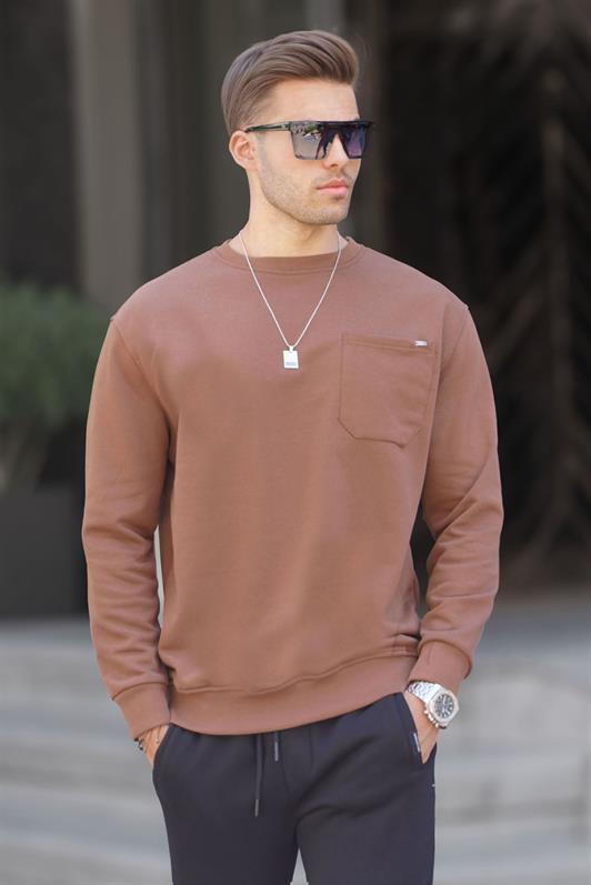 MDX Brown Regular Fit Basic Sweatshirt 6136 - Jacksonville