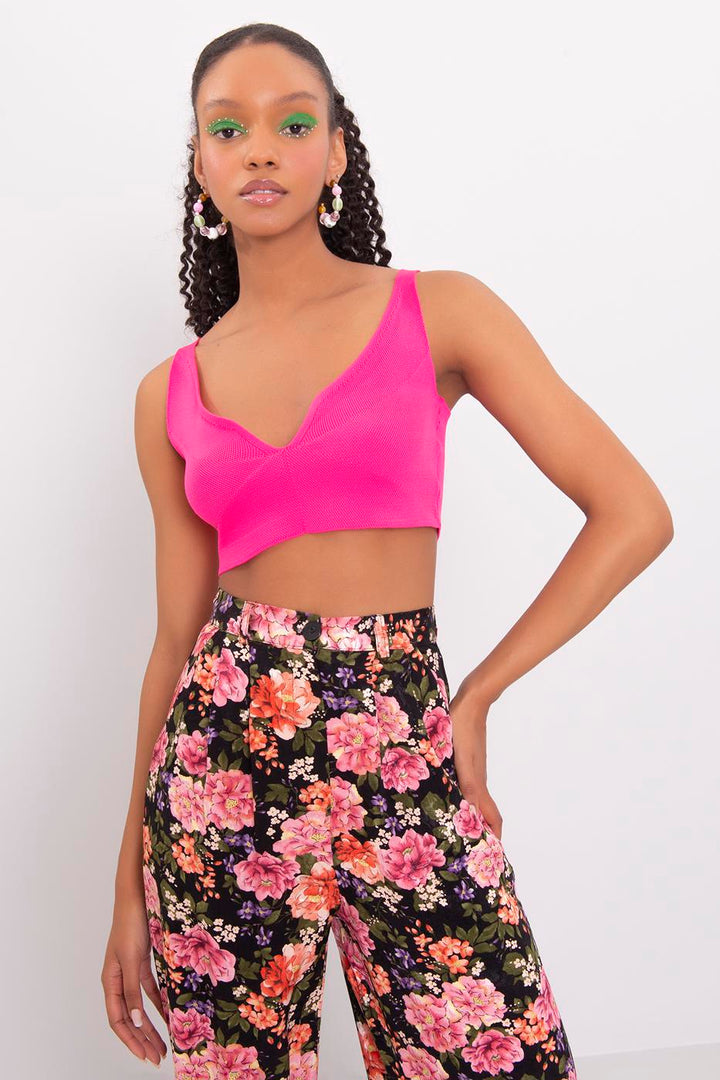 BSL Women Knit Tank Top - Fleet
