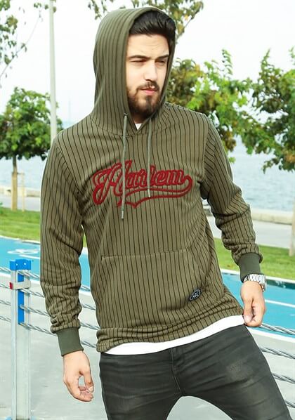 MDX Hooded Sweatshirt Khaki 2825 - Edgware