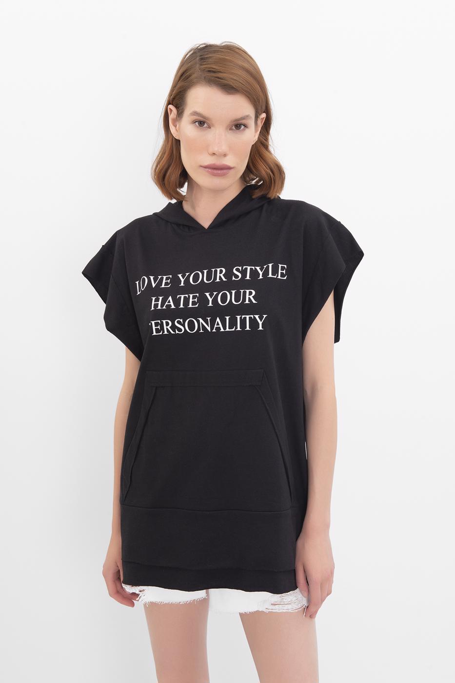 BSL Women Printed Hoddy T-Shirt - Jūrmala