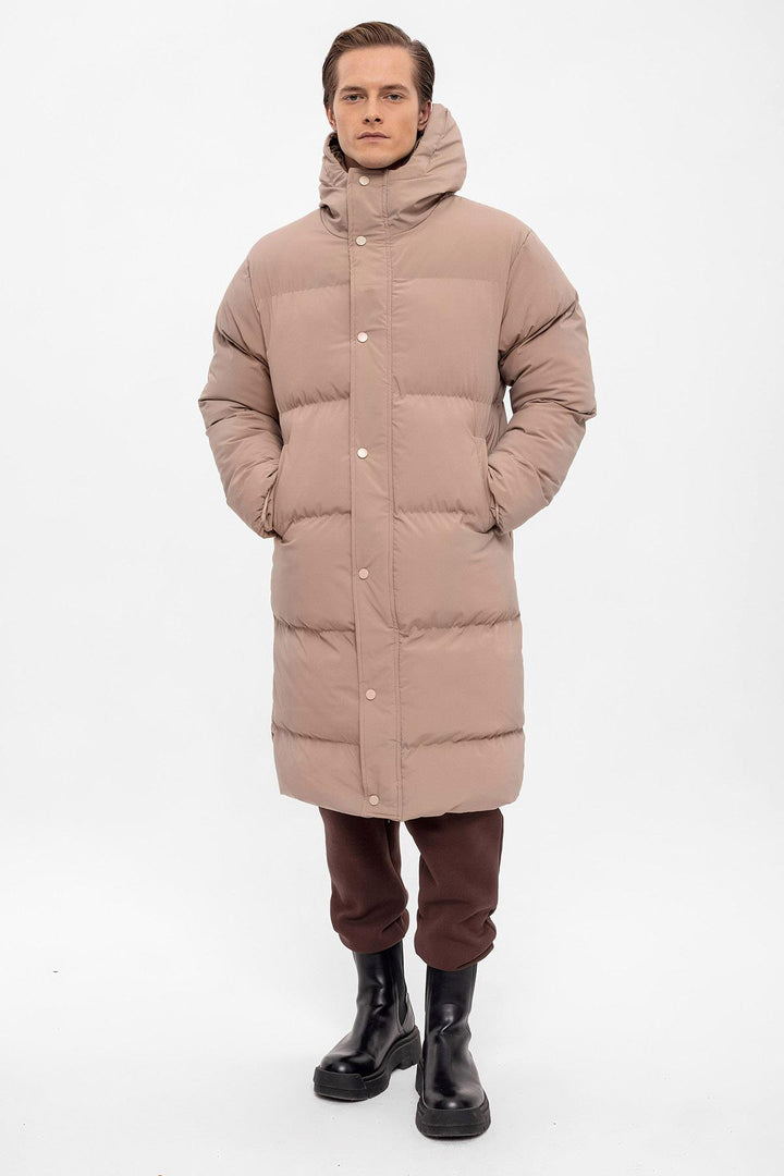 ANT Hooded Long Puffer Jacket - Fayetteville