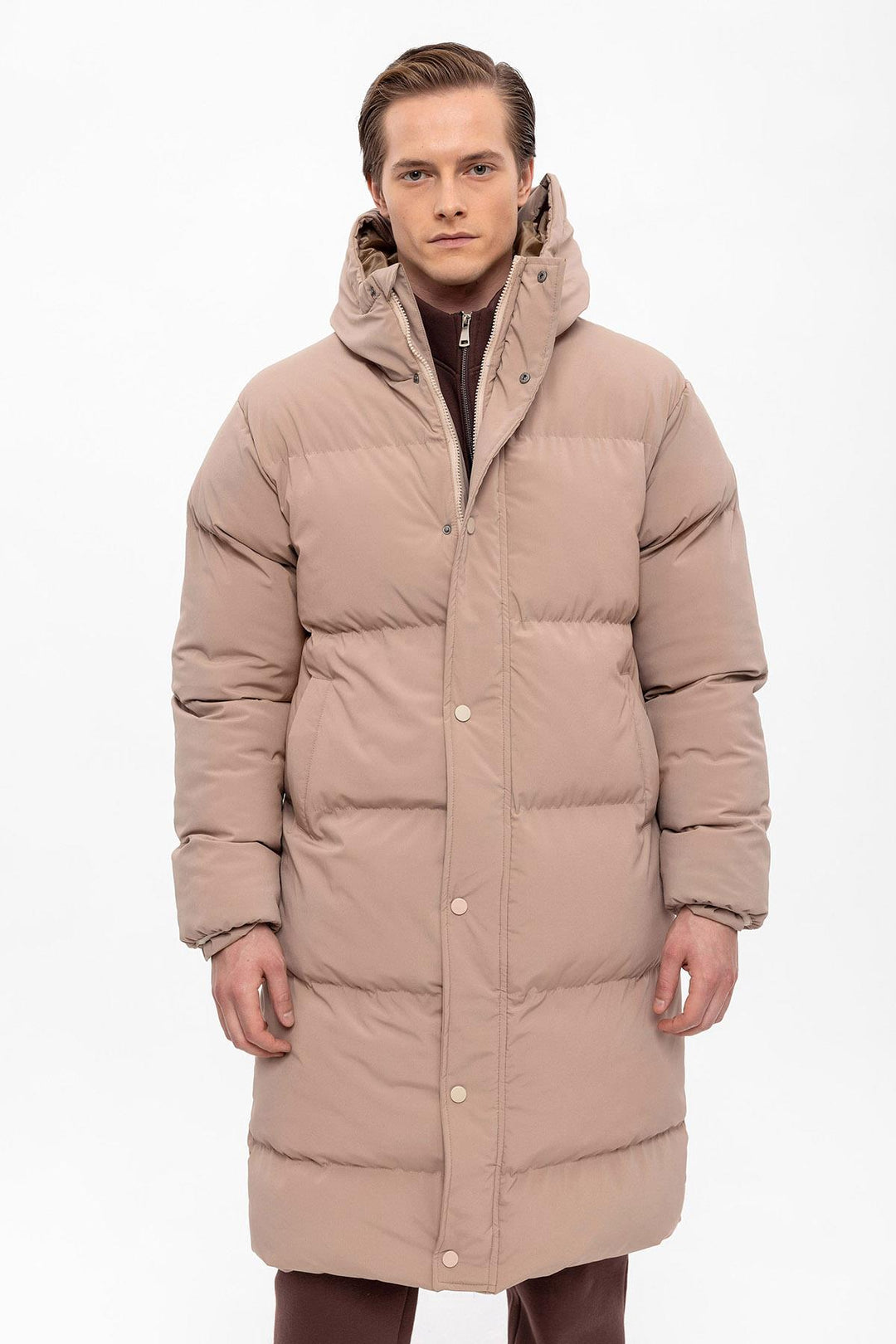 ANT Hooded Long Puffer Jacket - Fayetteville