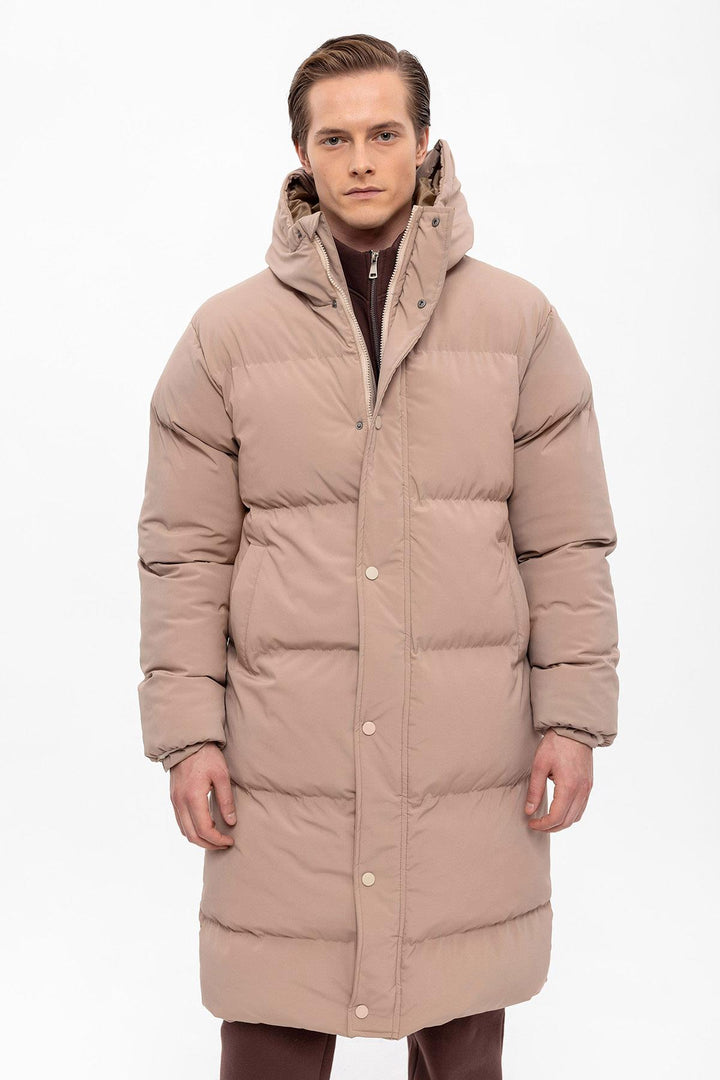 ANT Hooded Long Puffer Jacket - Fayetteville