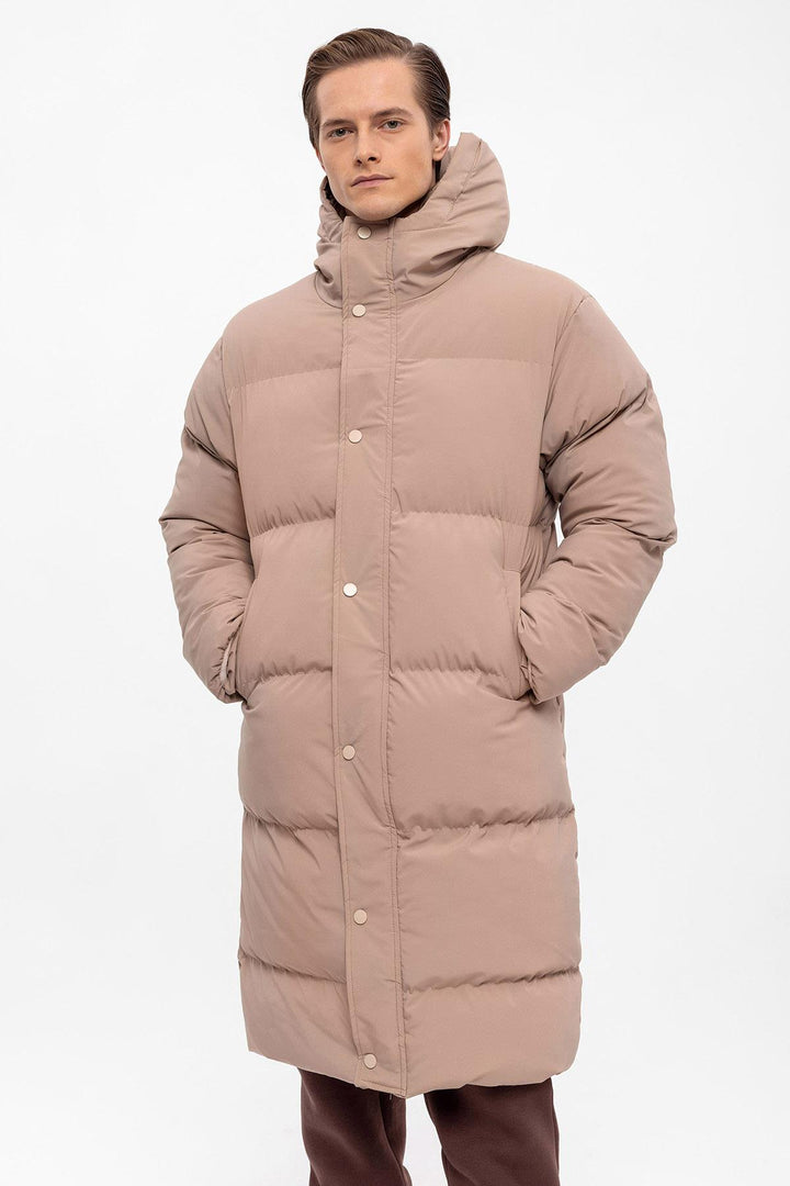 ANT Hooded Long Puffer Jacket - Fayetteville