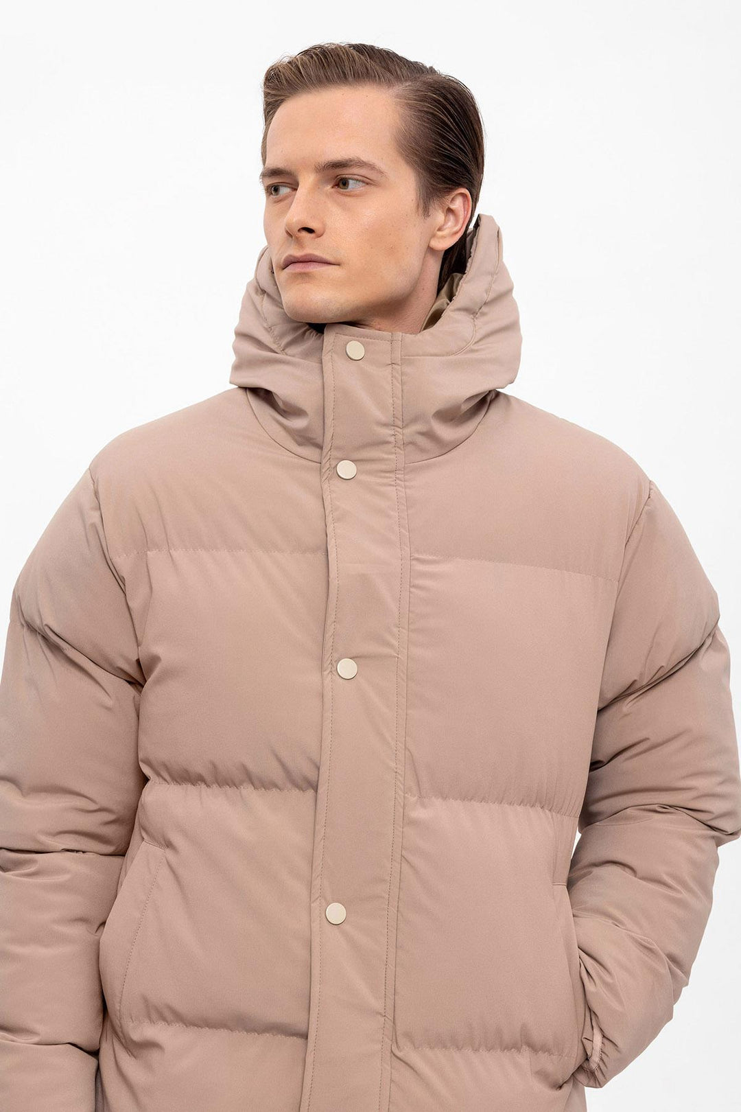 ANT Hooded Long Puffer Jacket - Fayetteville