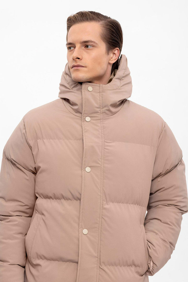 ANT Hooded Long Puffer Jacket - Fayetteville