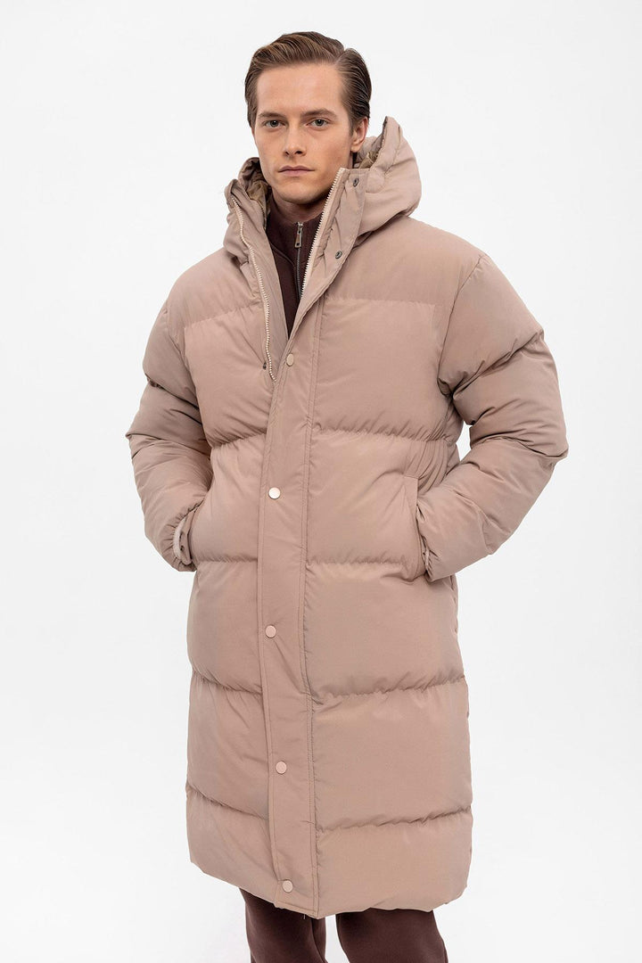 ANT Hooded Long Puffer Jacket - Fayetteville