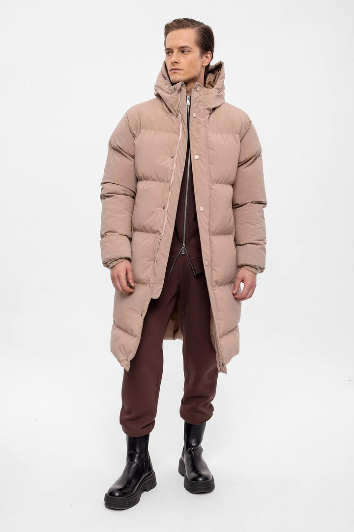ANT Hooded Long Puffer Jacket - Fayetteville