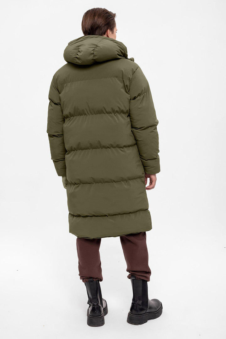 ANT Hooded Long Puffer Jacket - Rozzano