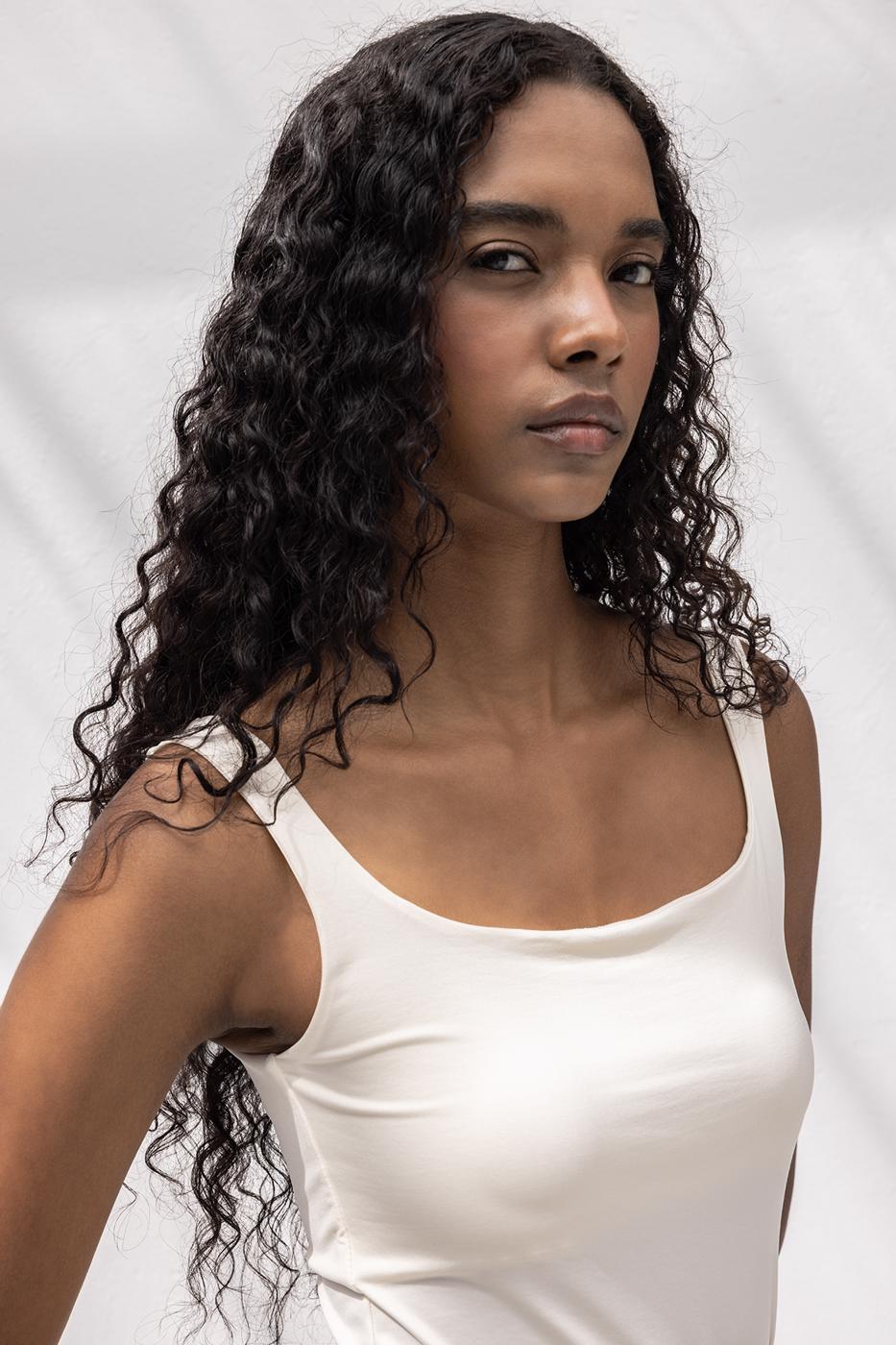 BSL Women Square Neck Tank Top - Alcamo