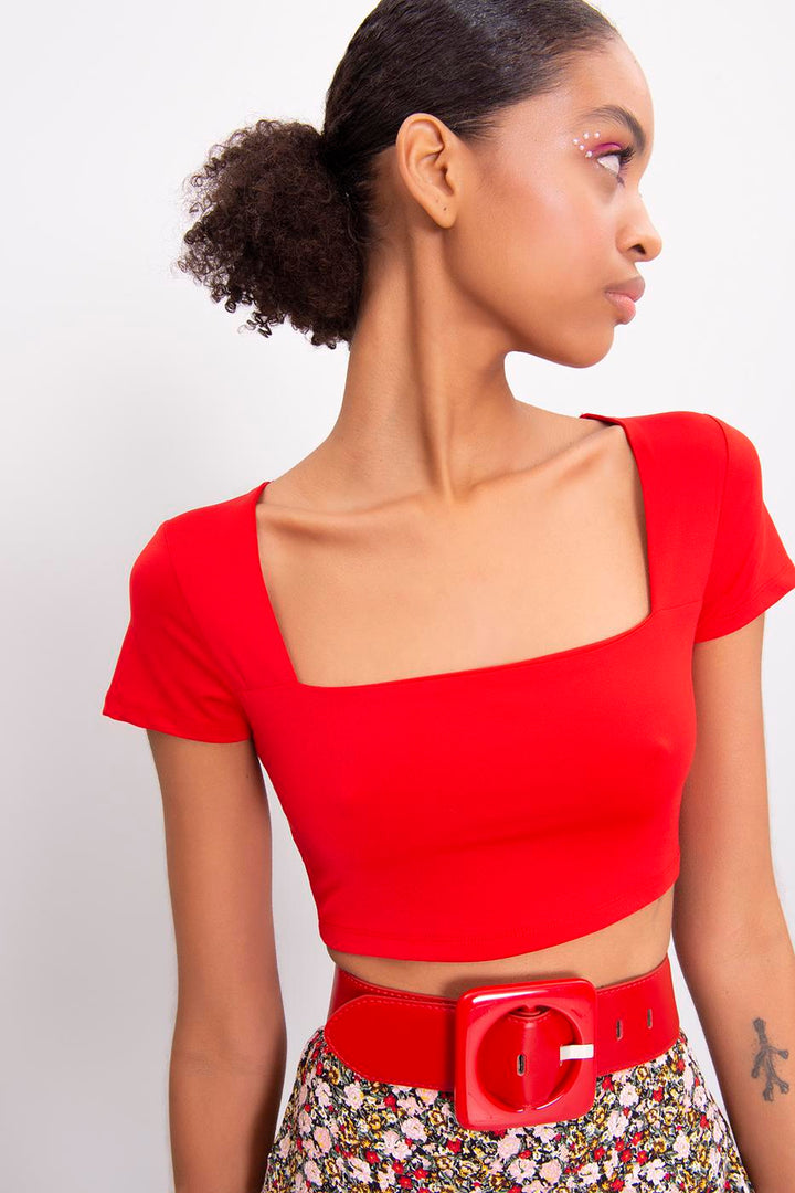 BSL Women Square Neck Bustier - Spring Valley