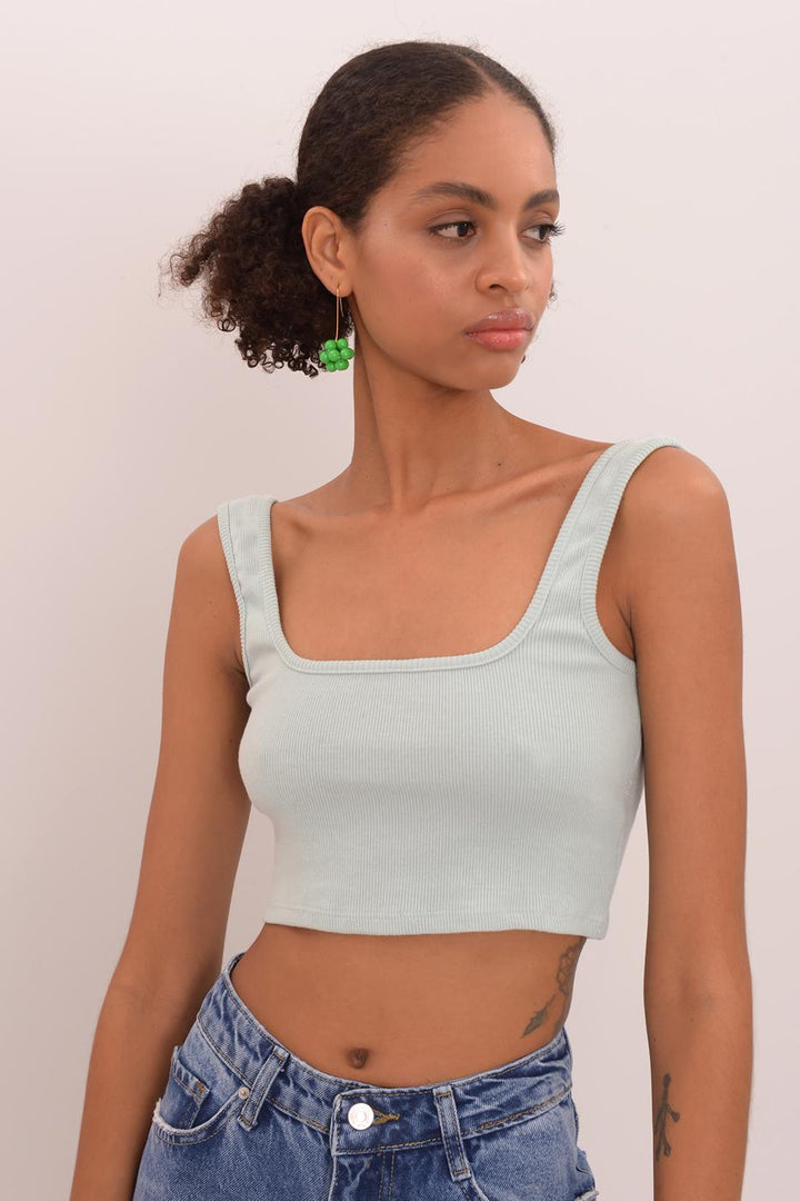 BSL Women Square Neck Crop Body - Tienen
