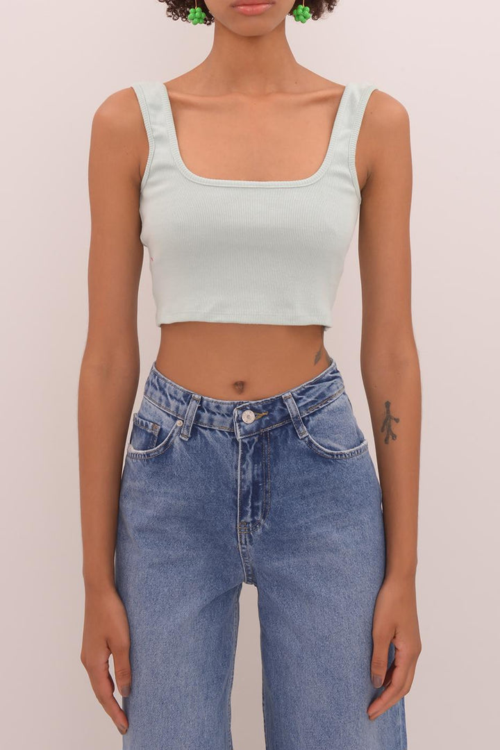 BSL Women Square Neck Crop Body - Tienen