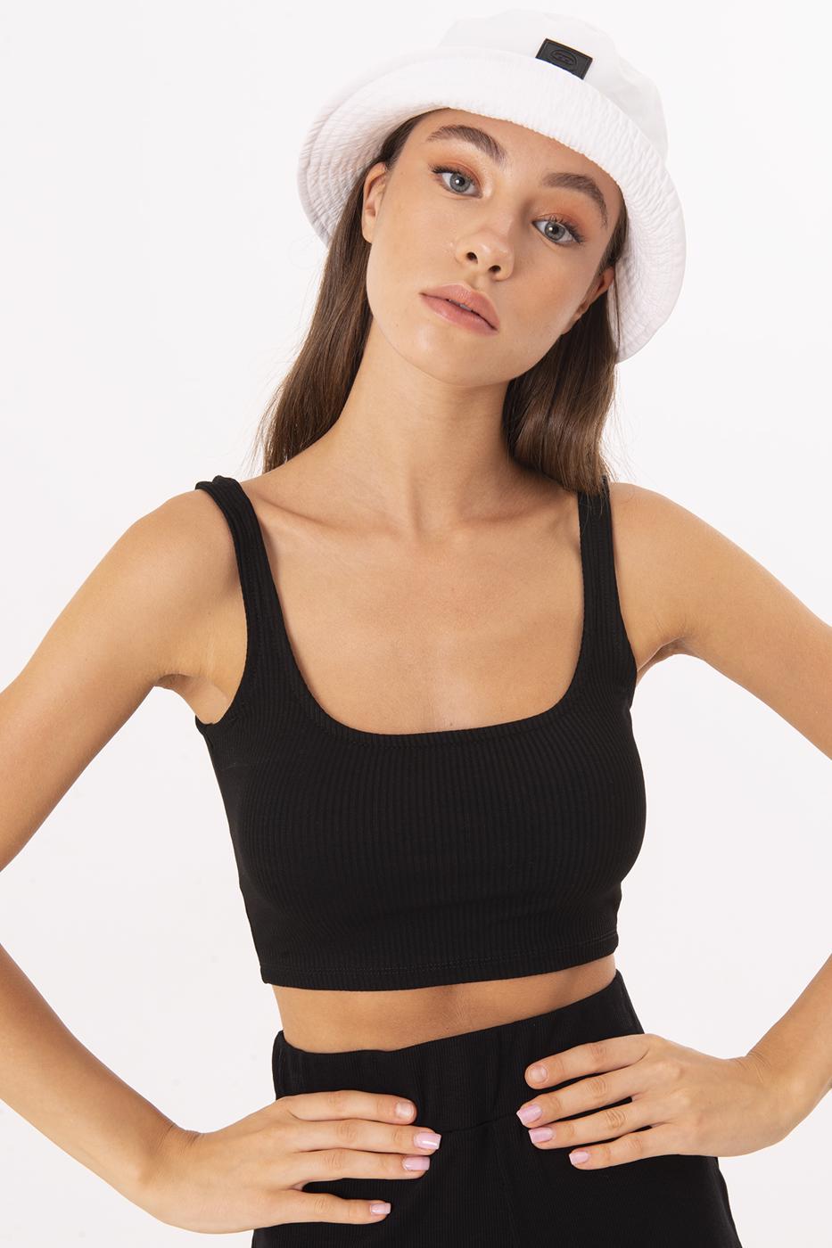 BSL Women Square Neck Crop Top - Kelowna