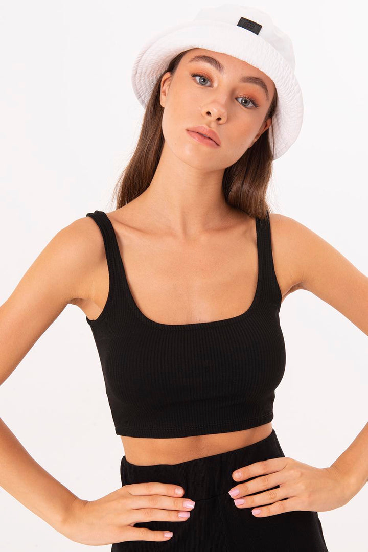 BSL Women Square Neck Crop Top - Kelowna