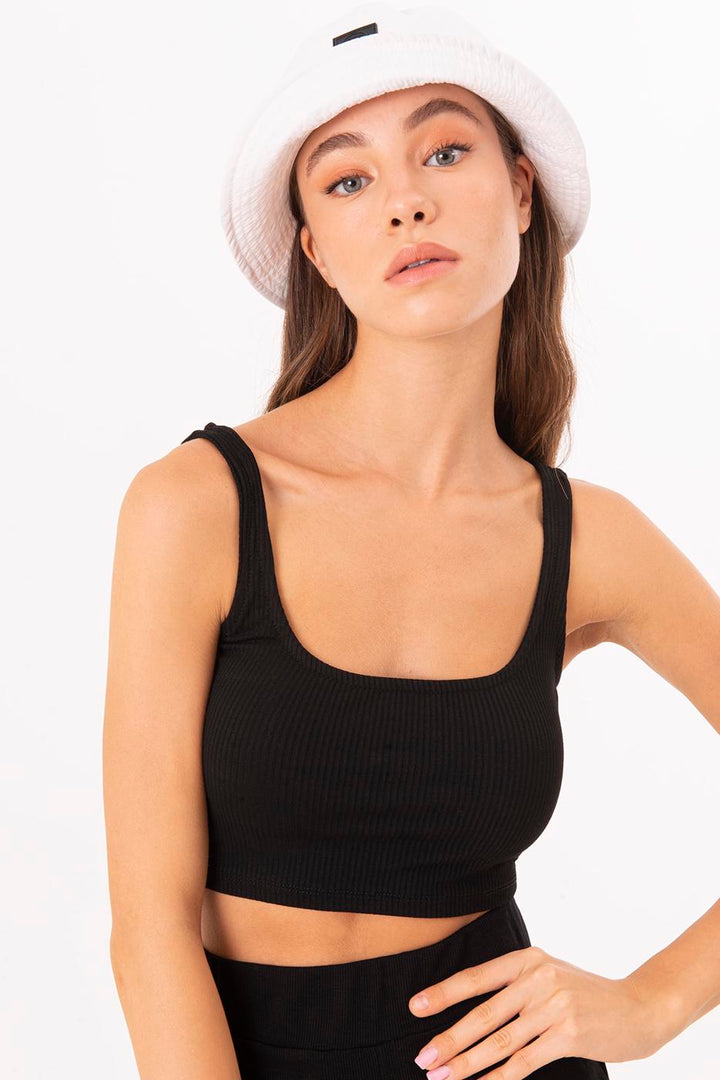 BSL Women Square Neck Crop Top - Kelowna