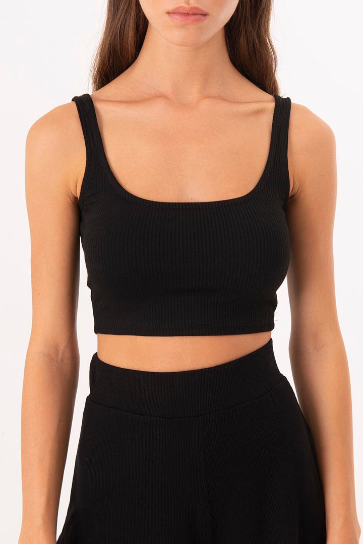 BSL Women Square Neck Crop Top - Kelowna