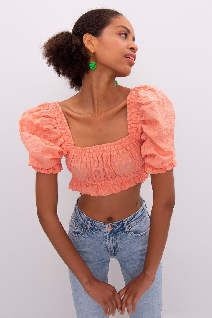 BSL Women Square Neck Crop Top - Avilés
