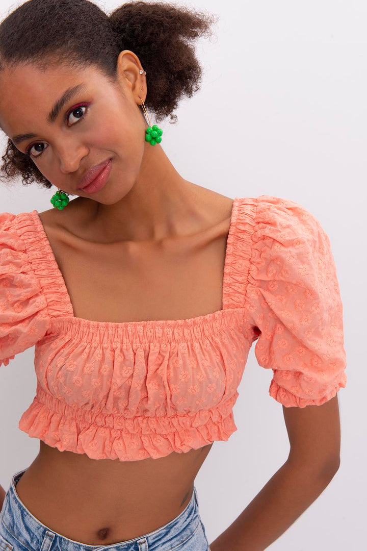 BSL Women Square Neck Crop Top - Avilés