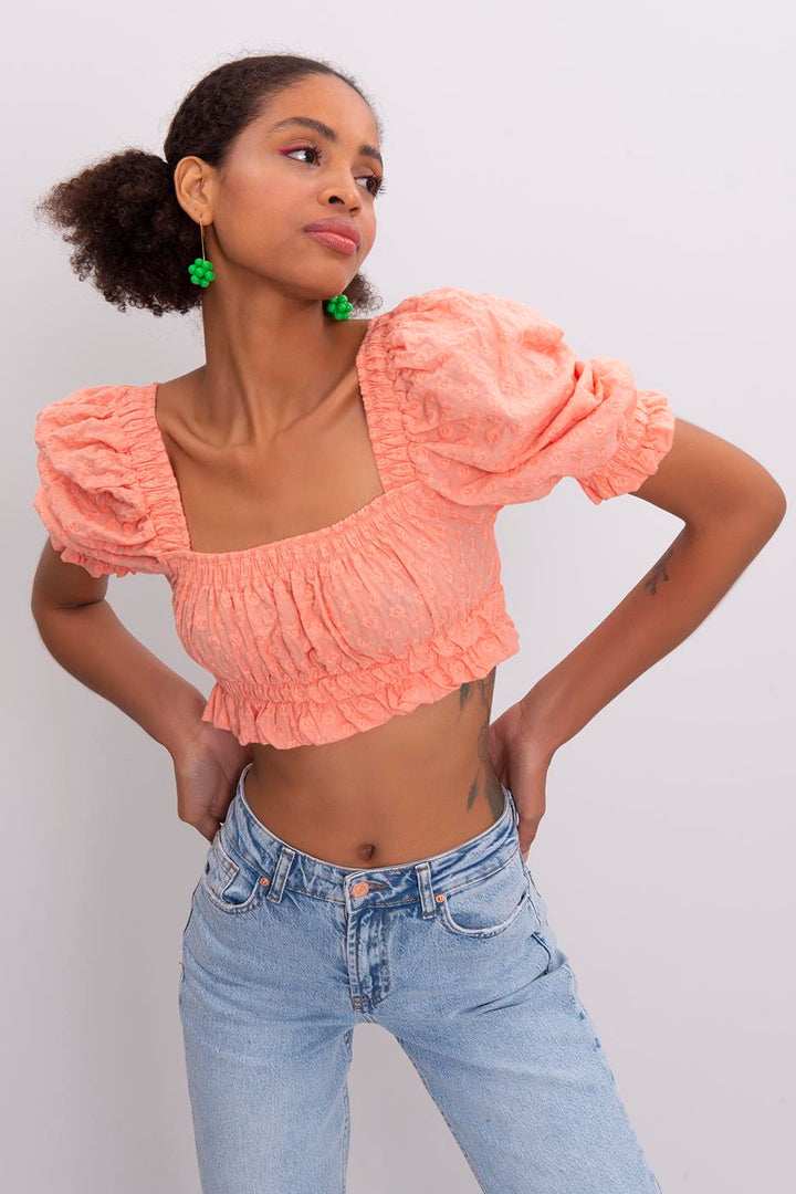 BSL Women Square Neck Crop Top - Avilés
